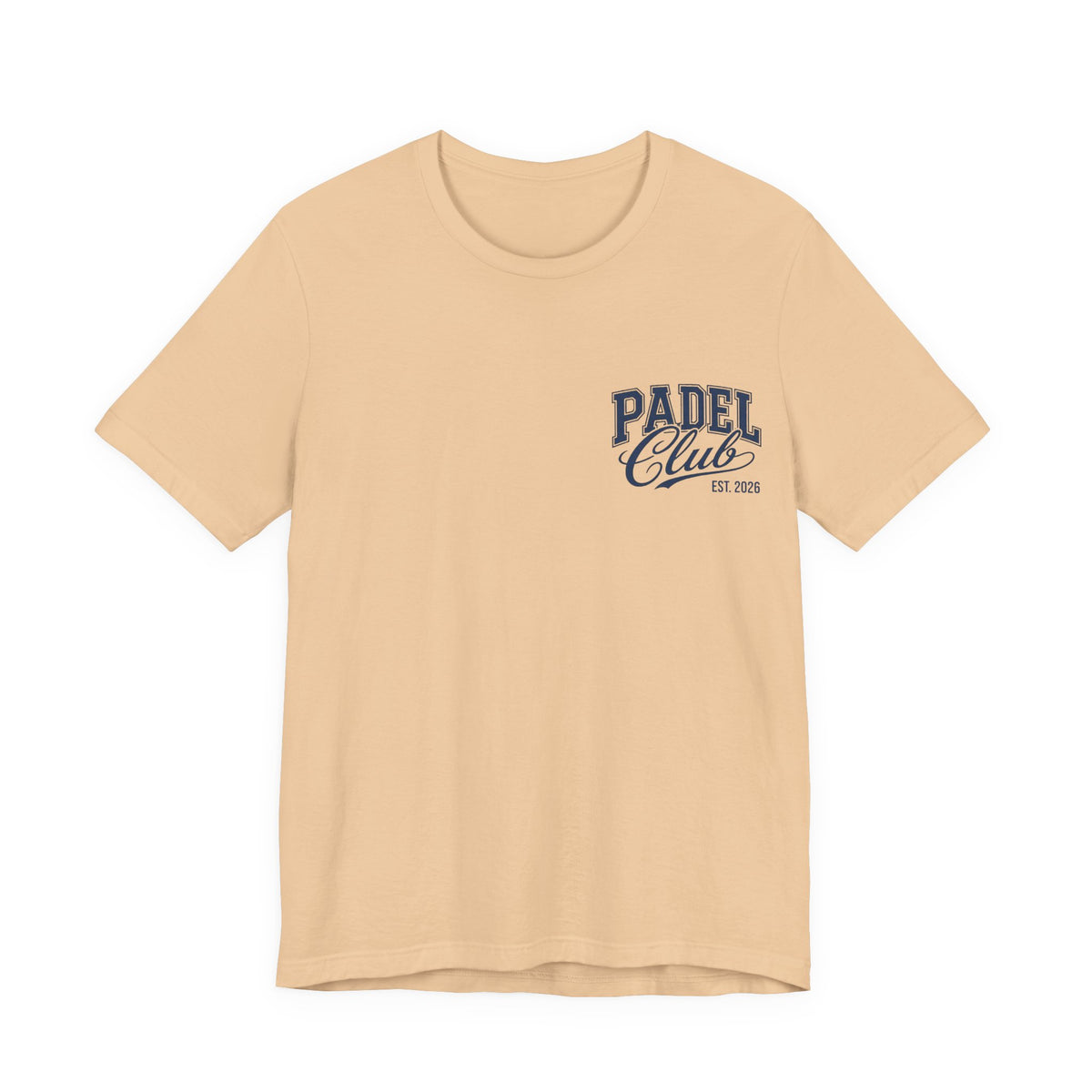 Padel Club Graphic Tee, Padel Rackets, Palm Trees, Court Design, Varsity T-shirt