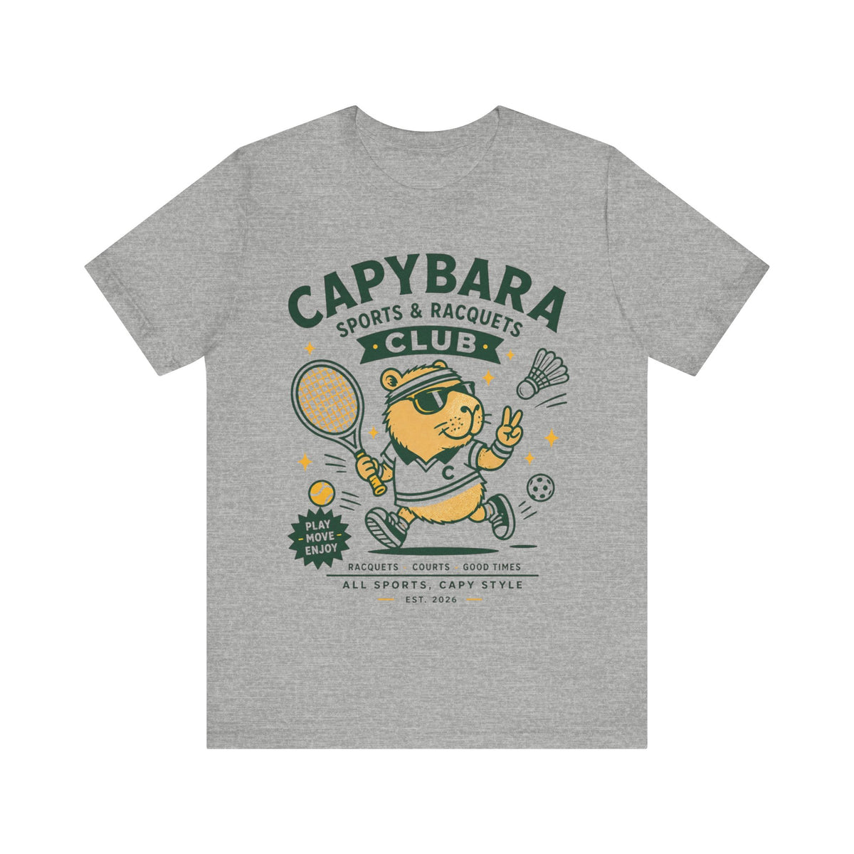 Salt Club Capybara Sports & Racquets Club Tee