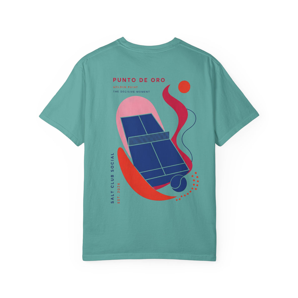 Salt Club Punto de Oro Abstract Padel Graphic T-Shirt