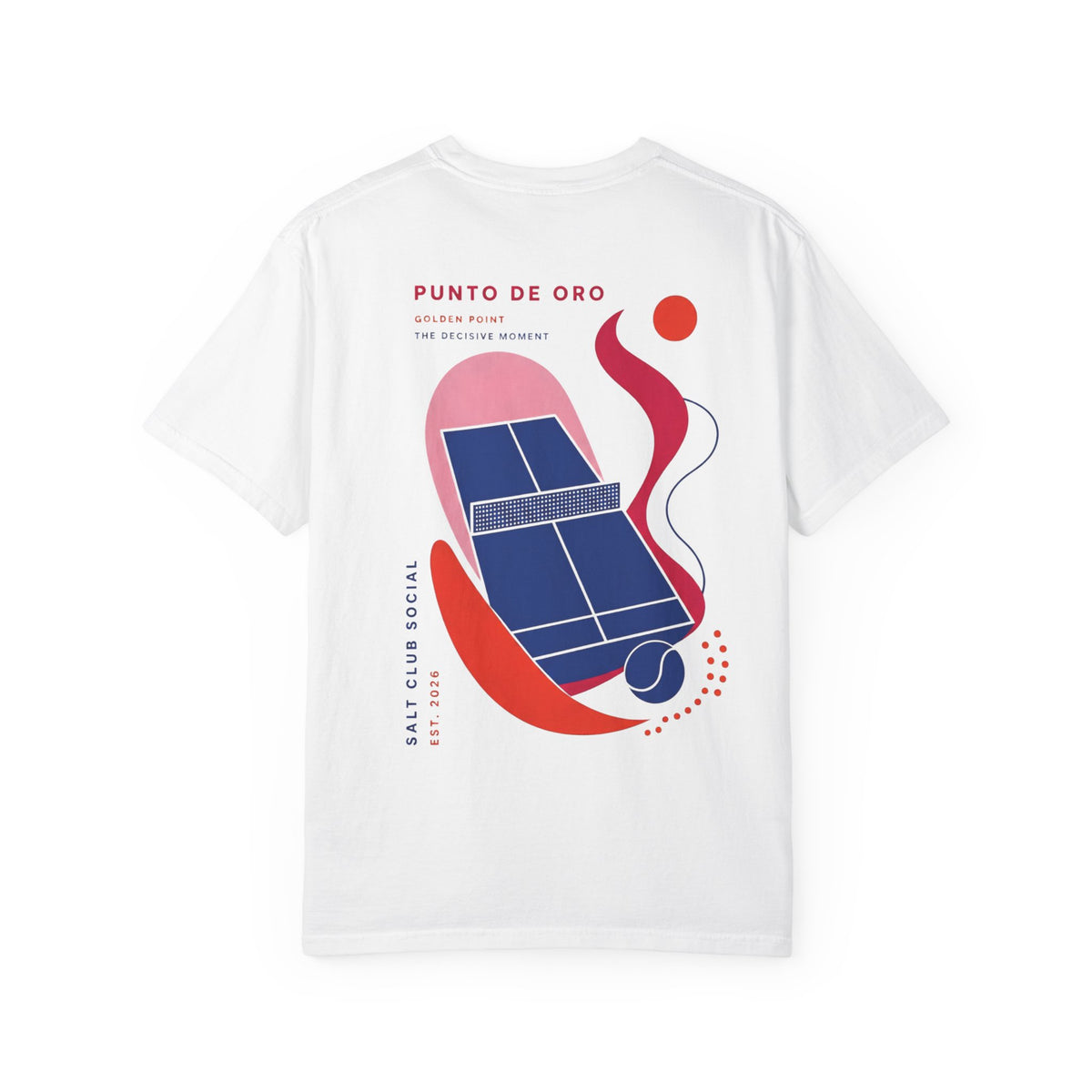 Salt Club Punto de Oro Abstract Padel Graphic T-Shirt