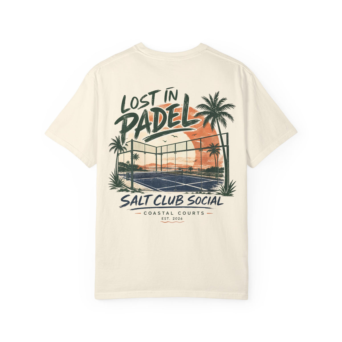 Lost in Padel T-shirt | Salt Club Social Coastal Courts