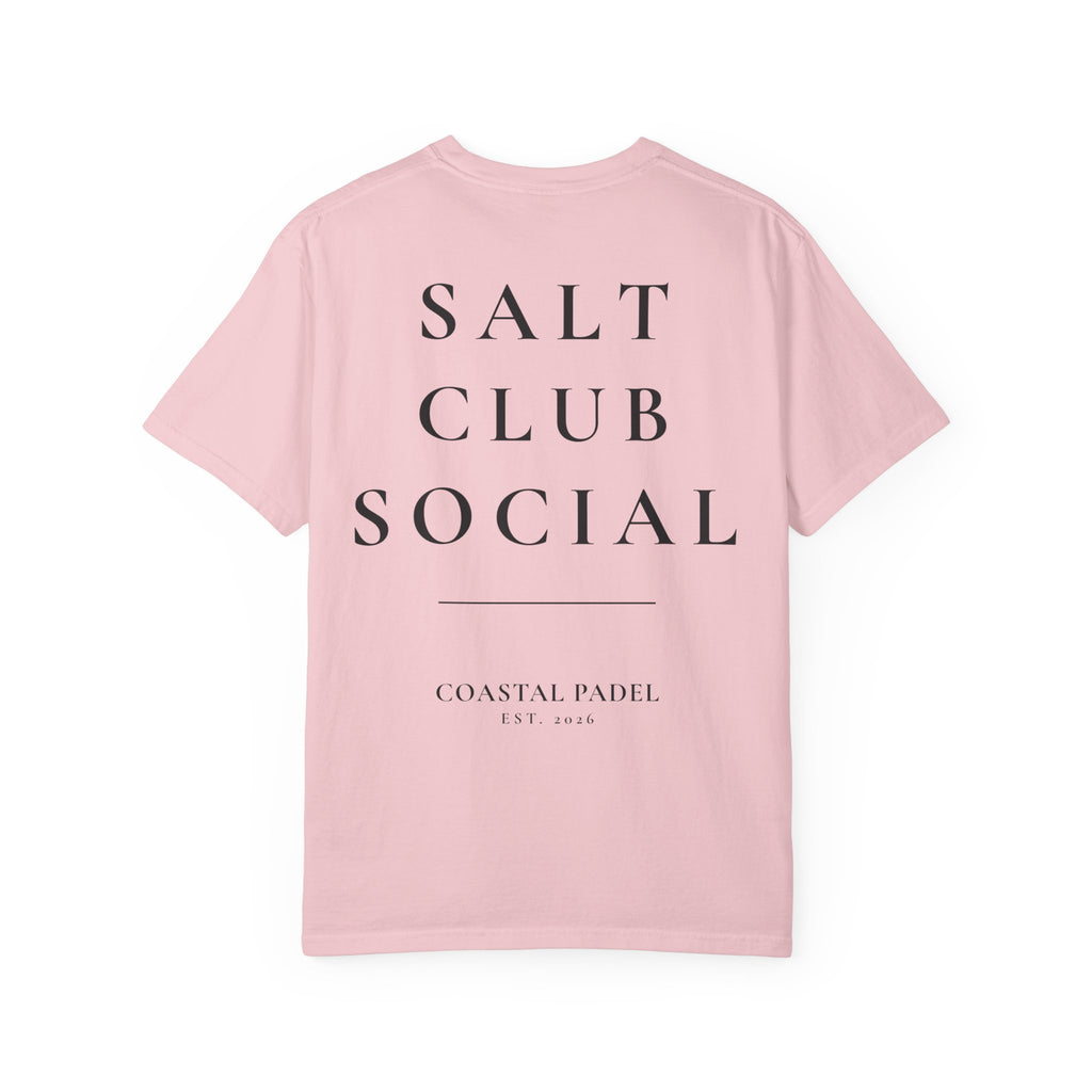 Salt Club Social T-Shirt | Coastal Padel Typography Tee