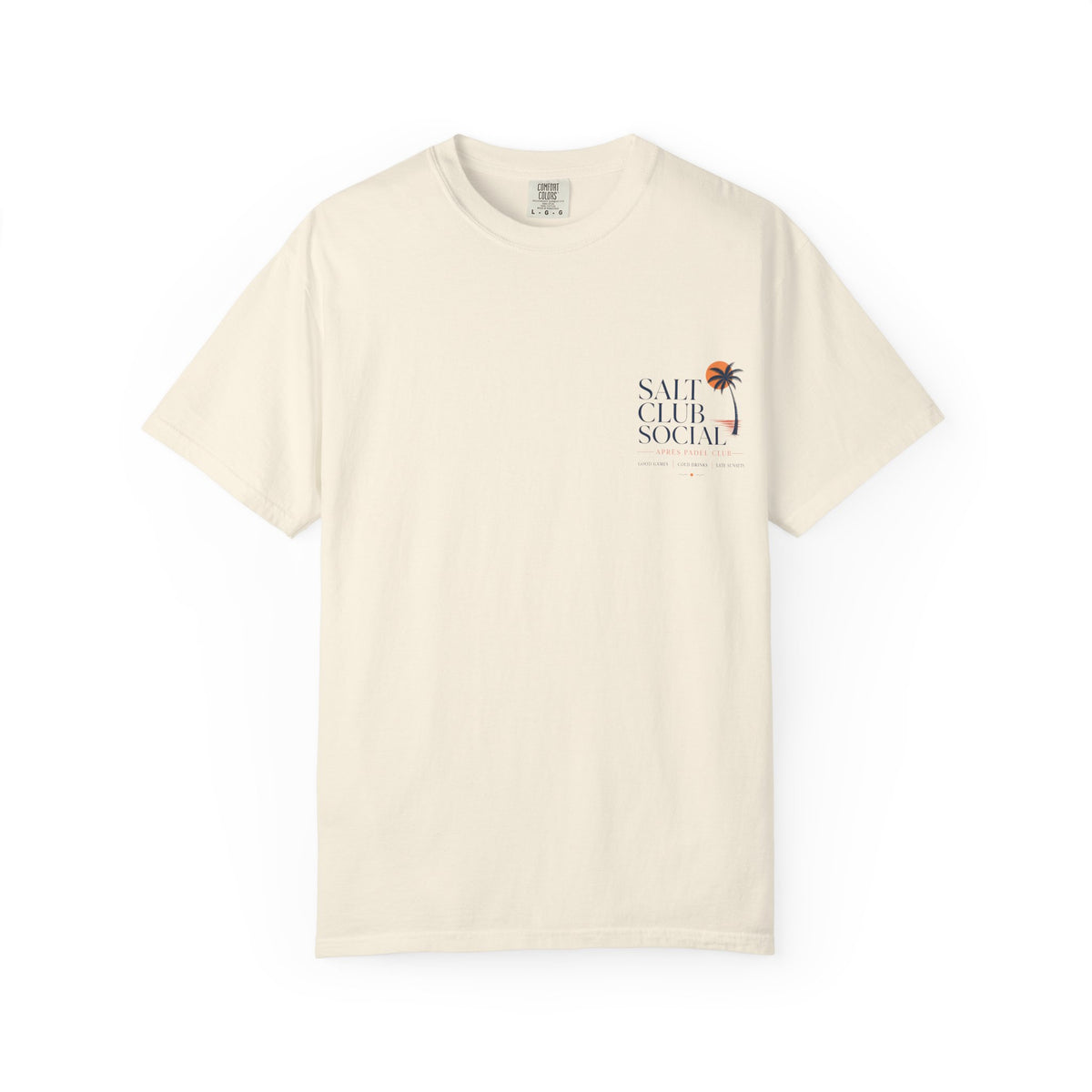 Salt Club Social Palm Tee | Beach Padel Club T-Shirt