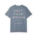 Salt Club Social T-Shirt | Coastal Padel Typography Tee
