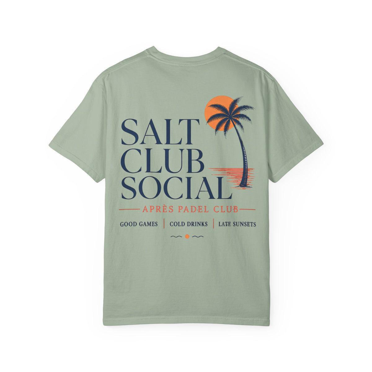 Salt Club Social Palm Tee | Beach Padel Club T-Shirt