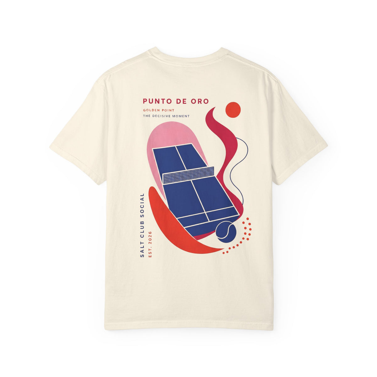 Salt Club Punto de Oro Abstract Padel Graphic T-Shirt
