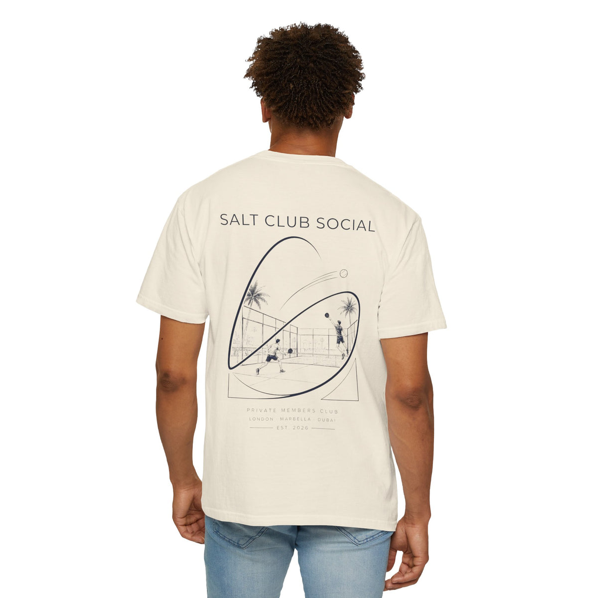 Salt Club Padel Surf Oversized Summer Tee