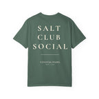 Salt Club Social T-Shirt | Coastal Padel Typography Tee