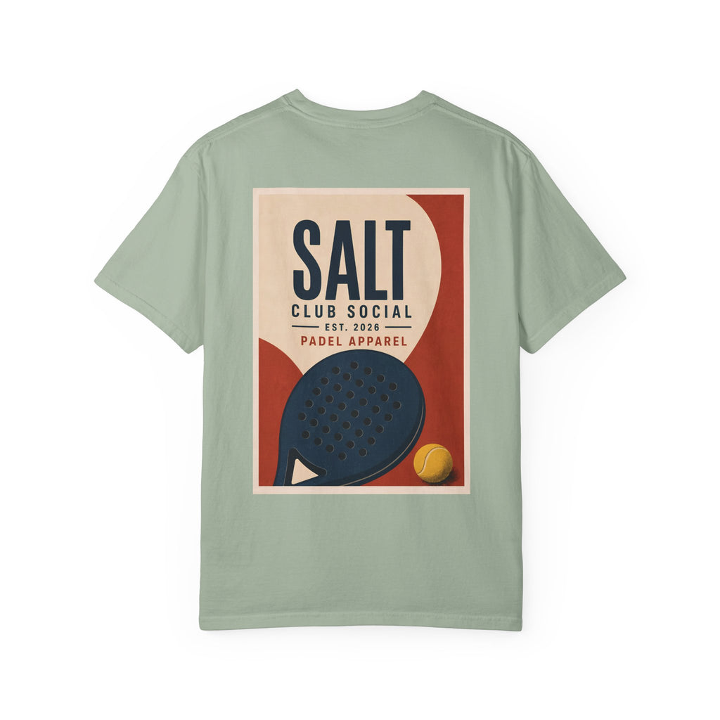 Salt Club Padel Graphic T-Shirt | Padel Poster Design