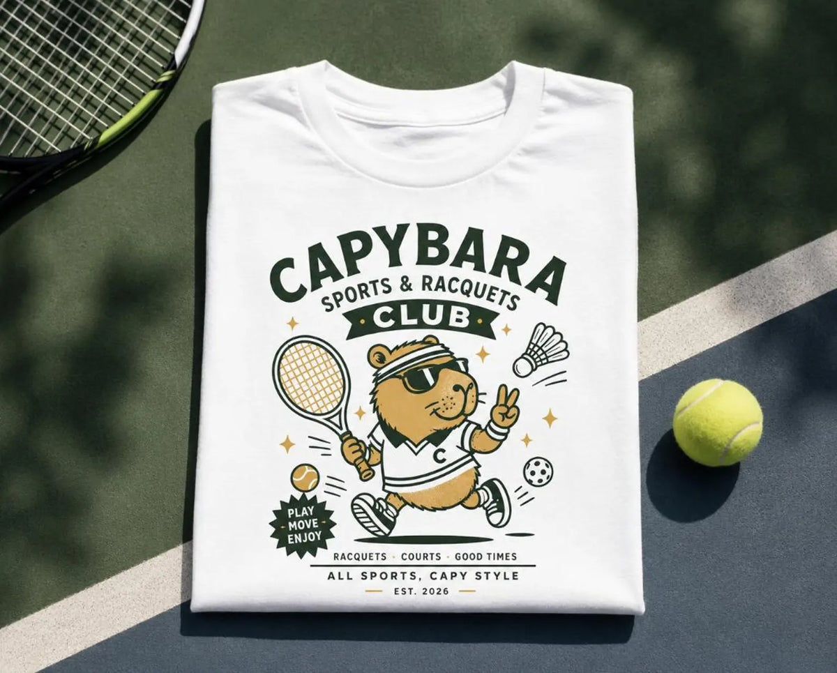 Salt Club Capybara Sports & Racquets Club Tee