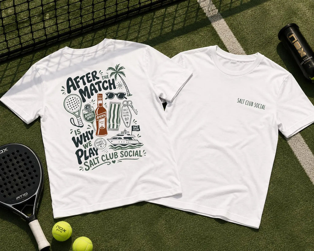Salt Club - After the Match is Why We Play tee