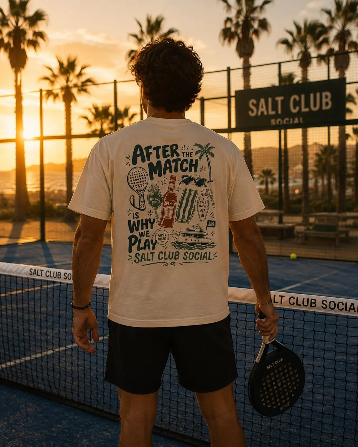 Salt Club - After the Match is Why We Play tee