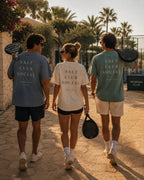 Salt Club Social T-Shirt | Coastal Padel Typography Tee