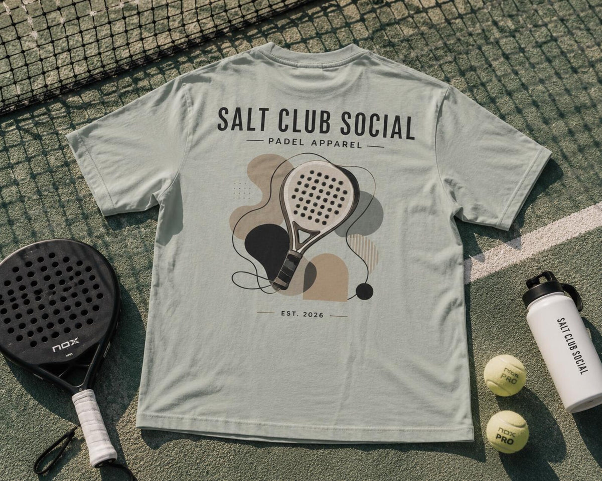 Salt Club Abstract Racket Tee