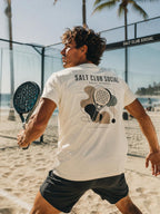 Salt Club Abstract Racket Tee