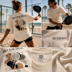 Salt Club Abstract Racket Tee